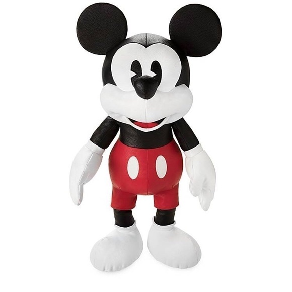 Mickey Mouse Stimulated Leather Plush - Picture 3 of 5